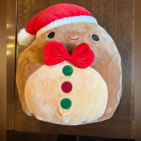 Squishmallows Jordan the Gingerbread Man 16”  Excellent!! - Picture 1 of 4